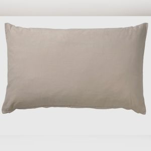New Sanela velvet lumbar pillow cover tan beige Ikea